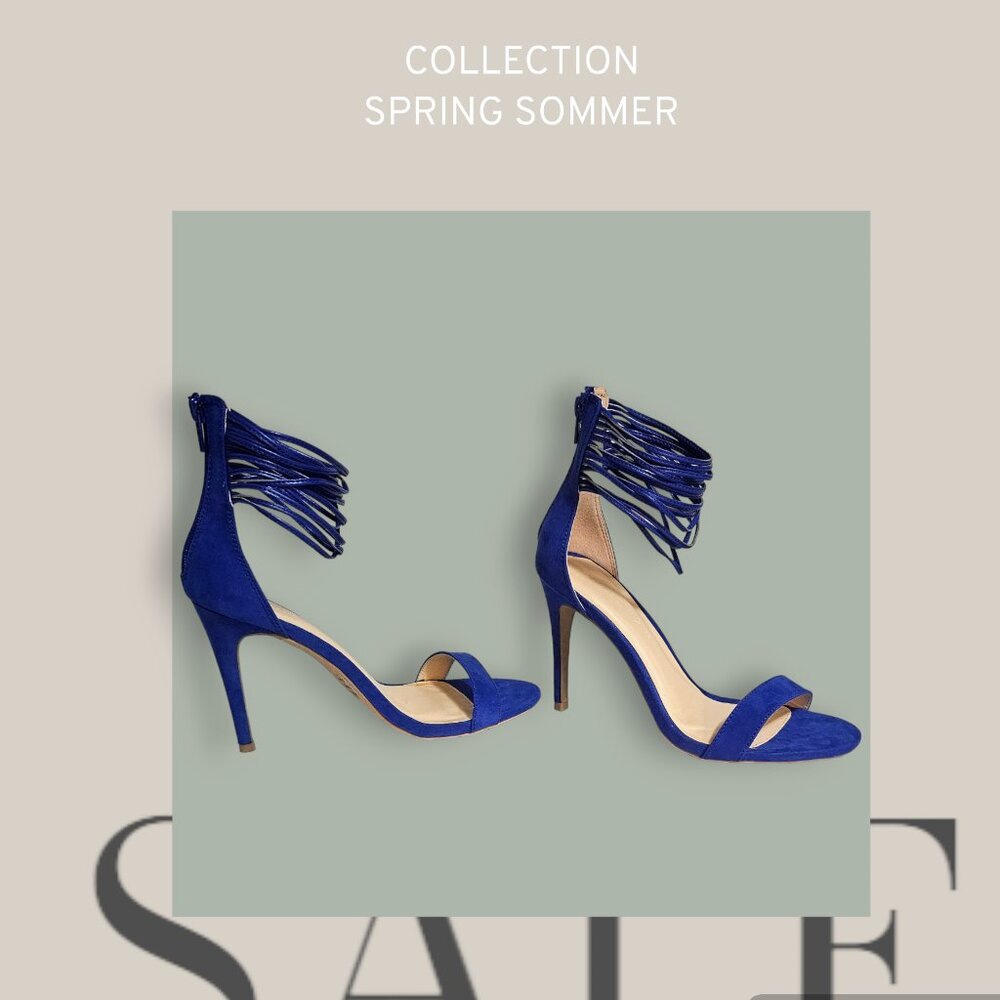 Ankle Cuff Stiletto Sandals